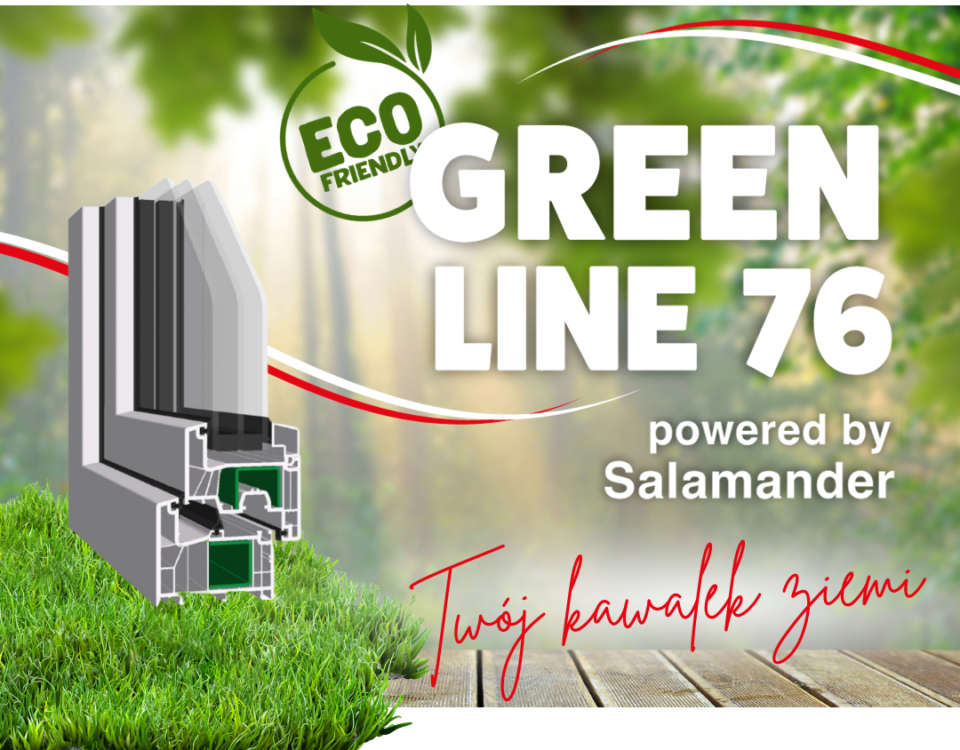 Nowa Linia okien PCW Green Line 76 od firmy Stollar