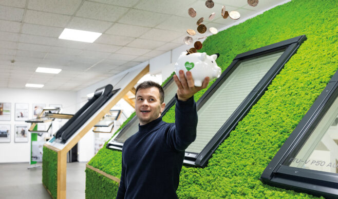 Okna dachowe GREENVIEW od FAKRO – energooszczędność, którą widać każdego dnia