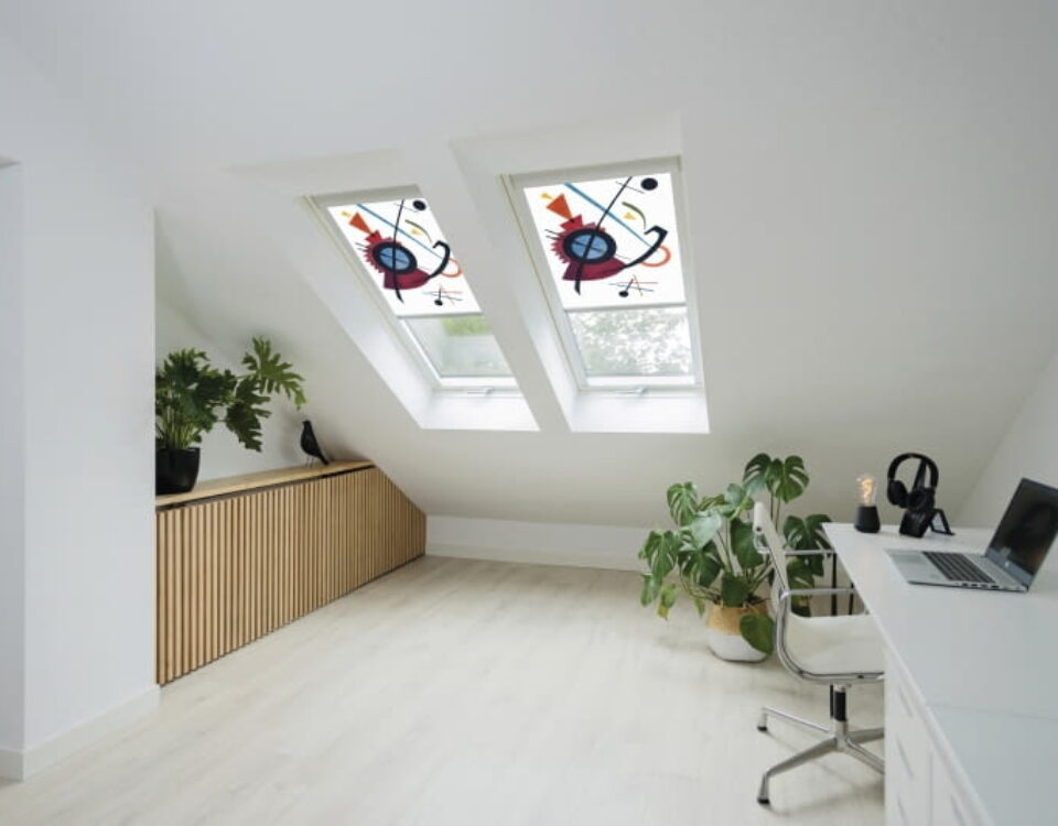 Przytulny klimat na poddaszu